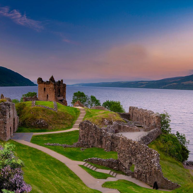 Urquhart Castle on Loch Ness