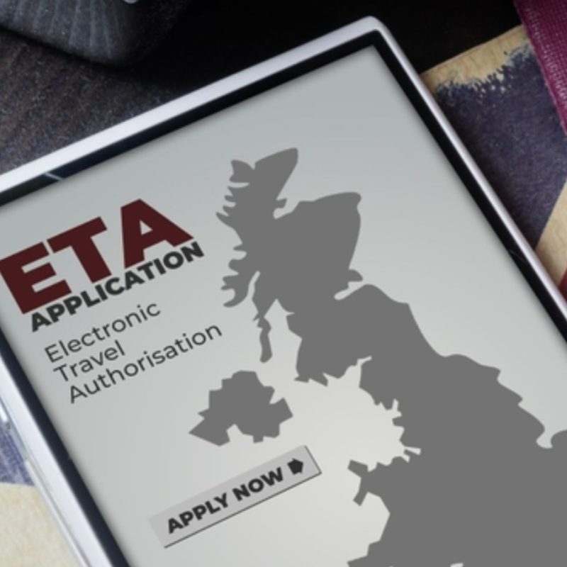 Electronic Travel Authority UK application guide.