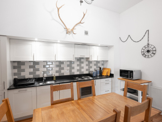 Abbey Church 24 Upper North Aisle Kitchen Abbey Church 24 - Upper North Aisle accommodations kitchen at Abbey Holidays by Loch Ness